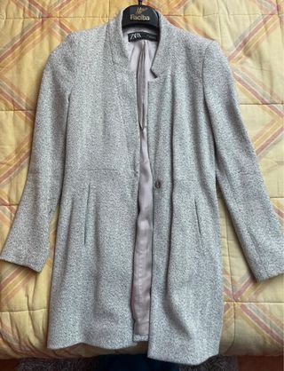 Cappotto mezza stagione Zara grigio
