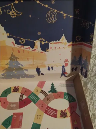 Scatola Calendario Avvento Natale