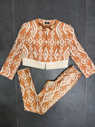 Completo Elisabetta Franchi giacca + leggings 40