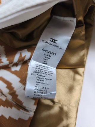 Completo Elisabetta Franchi giacca + leggings 40