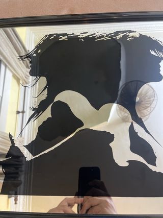 Pintura sobre espejo