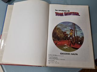 Cómic Las aventuras de Tom Swayer. Edic. Nauta