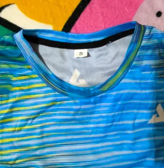 Camiseta Joola Flection Azul y Verde