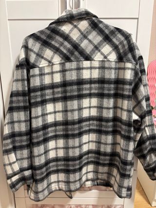 Chaqueta cuadros Zara