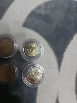 Lote 10 monedas 2€ Finlandia 2004 2013 NO CIRCULAR