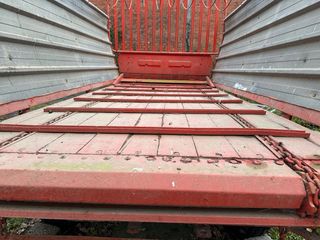 Remolque agrícola rojo