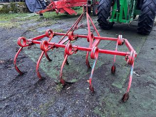 Remolque agrícola rojo