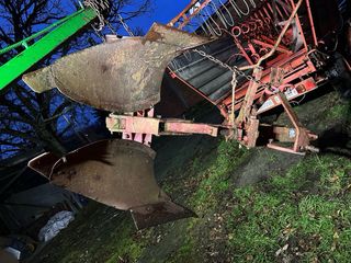 Remolque agrícola rojo