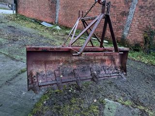 Remolque agrícola rojo