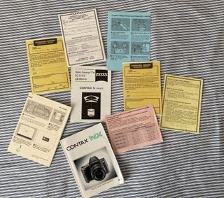 Cámara CONTAX NX + Objetivo Vario-Sonnar 28-80 mm