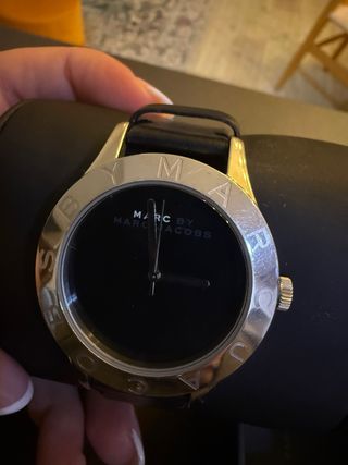 Reloj Marc Jacobs Negro y Plateado