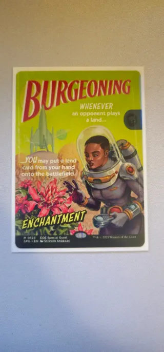 Burgeoning MTG Carta