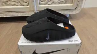 Nike Mind 001 Slide Black Chrome 41