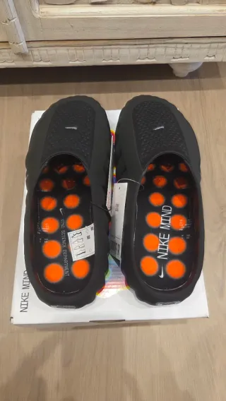 Nike Mind 001 Slide Black Chrome 41