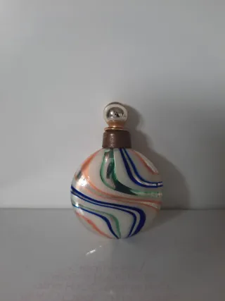 Perfumero vintage cristal soplado