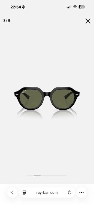 Gafas de sol Ray-Ban Gina Negras