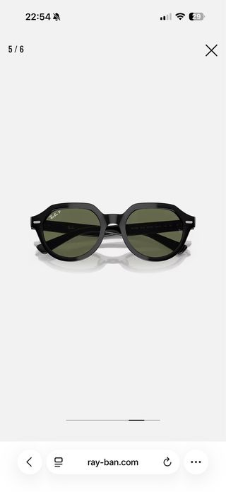 Gafas de sol Ray-Ban Gina Negras