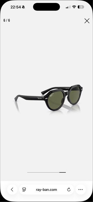 Gafas de sol Ray-Ban Gina Negras