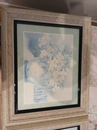 2 Cuadros Decorativos Florales