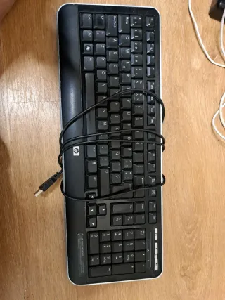 Teclado HP Negro USB