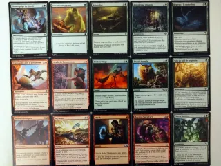 MTG Mazo Commander Verde y Rojo (Dinosaurios)