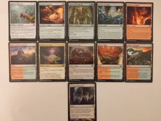 MTG Mazo Commander Verde y Rojo (Dinosaurios)