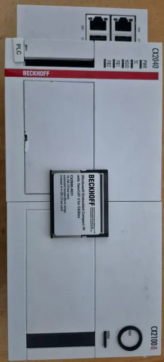 Beckhoff CX2040 + CX2100 + SD CX2900