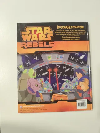 Libro Stars Wars Rebels busca y encuentra