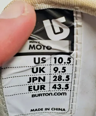 Botas Snowboard Burton 43.5