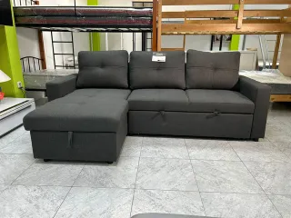 Pack Salón: Sofá, Mesa y 4 Sillas