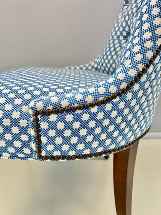 Pareja Sillas Baker Tapizadas modelo A