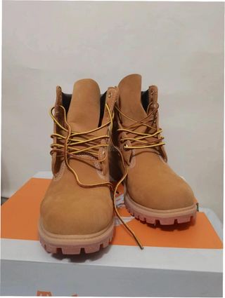 Botas Timberland Talla 38 Marrones y Rosas