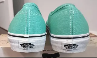 Vans Auténticas Color Turquesa