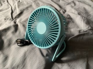 Ventilatore USB da Tavolo Verde Acqua
