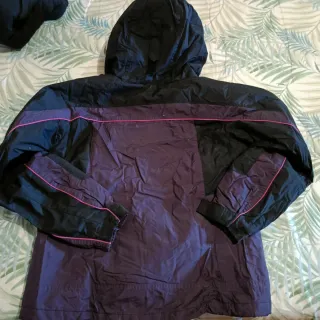 Giacca Columbia Donna Taglia M Viola/Nero