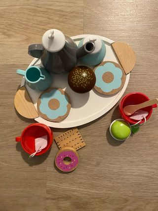 Juego Té Madera Montessori