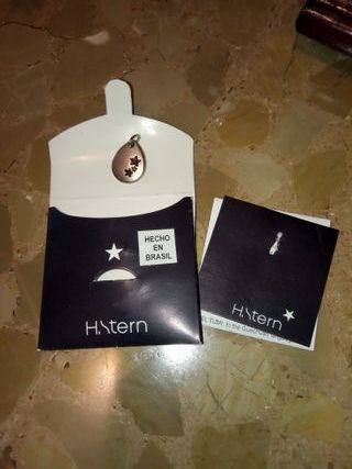 Colgante H.Stern Plata Doble Cara