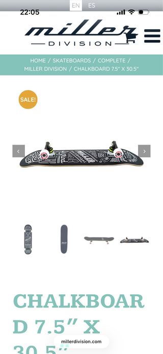 Skate Miller sin extrenar