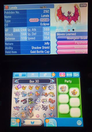 Pokémon Luna + Pokedex Completa