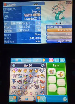 Pokémon Luna + Pokedex Completa