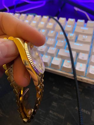 Bulova Calendar Placcato Oro Uomo