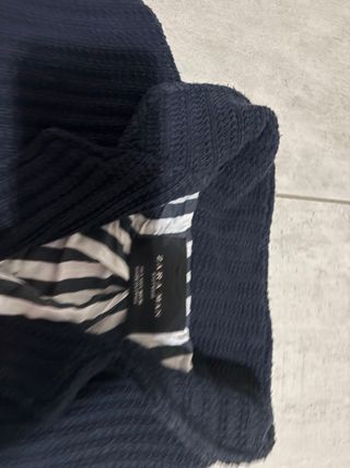 Giacca uomo Zara blu con toppe