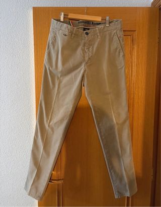 Pantalones Aeronautica Militare Beige