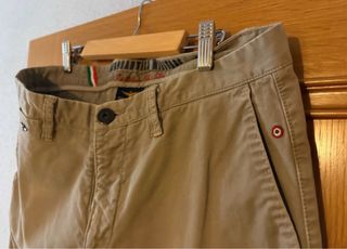 Pantalones Aeronautica Militare Beige
