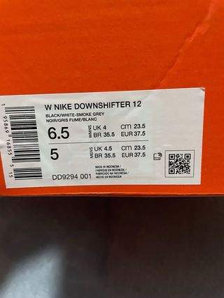 Zapatillas Nike Downshifter 12 Nuevas Caja