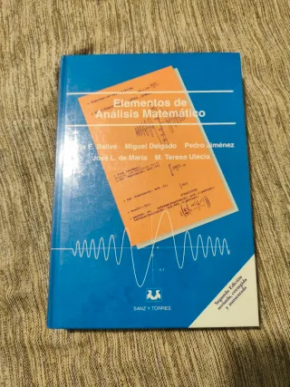 Elementos de análisis matemático
