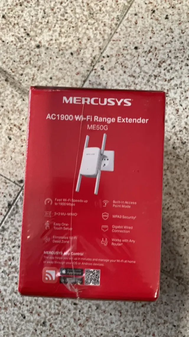 Repetidor Wi-Fi MERCUSYS AC1900 ME50G