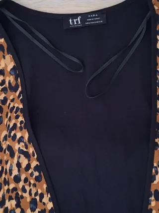 Vestido Largo Estampado Animal Print