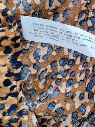 Vestido Largo Estampado Animal Print