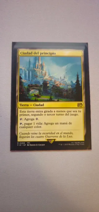 Ciudad del principio MTG Carta